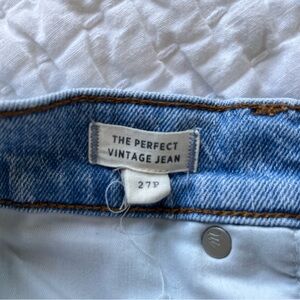 Madewell Light Blue Women’s Slim Straight Jeans